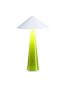 Tipsy Table Lamp Green/Ice gray