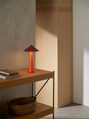 Tipsy Table Lamp Rustic Red & Orange