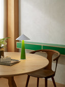 Tipsy Table Lamp Green/Ice gray