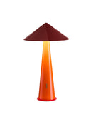 Tipsy Table Lamp Rustic Red & Orange