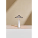 Tipsy Table Lamp Matte Silver